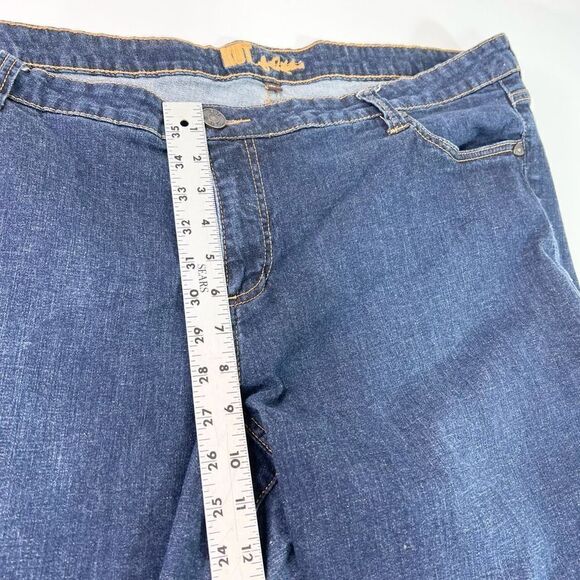 KUT From The Kloth Cropped Jeans Women's 20W Blue Skinny Capri Denim - Picture 5 of 10